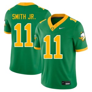 Oregon Official Akili Smith Jr. College Football #11 Mens Green Jerseys 435717-327