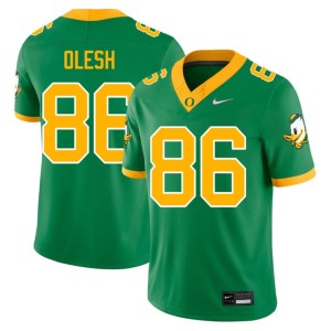 Oregon Ducks Andrew Olesh Stitched Green College Football #86 Men's Jersey 102650-321