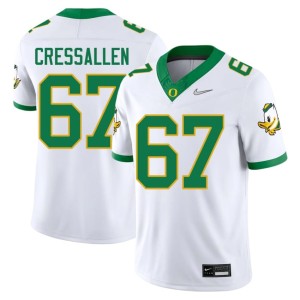 University of Oregon Men Beau CressAllen White #67 University College Football Jerseys 294694-107