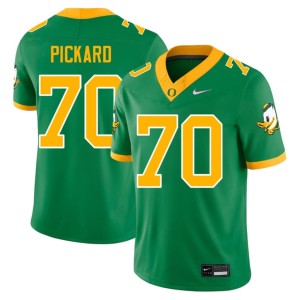 Oregon Ducks Mens Official College Football Green Charlie Pickard #70 Jersey 735745-108