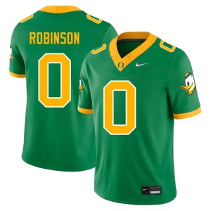 University of Oregon College Football Official #0 Green Mens D'Antre Robinson Jersey 487525-375