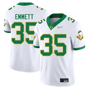 The Ducks White #35 Keaton Emmett Men's 2026-27 College Football Jerseys 135417-522