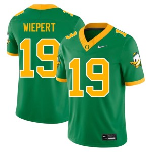 Ducks 2026-27 Mark Wiepert #19 Green Mens College Football Jersey 907001-138