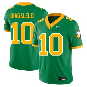 Oregon Matayo Uiagalelei Green Men's University #10 College Football Jersey 280438-576