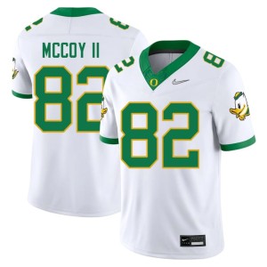 Oregon #82 2026-27 White Nathan McCoy II College Football Mens Jerseys 326092-839
