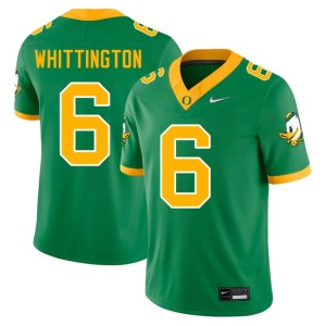 UO #6 Noah Whittington Green College Football Men Player Jerseys 923398-308