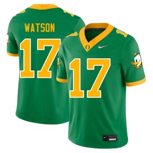 Oregon Ducks Men Tre Watson High School Green College Football #17 Jersey 555493-745