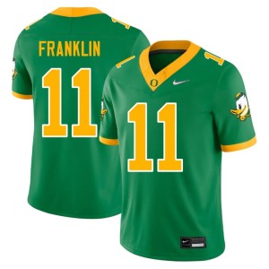 University of Oregon Troy Franklin High School #11 College Football Green Men Jersey 235446-602