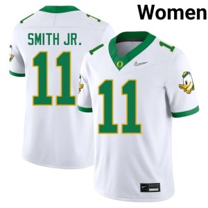 UO #11 High School White Akili Smith Jr. College Football Women's Jerseys 223925-972