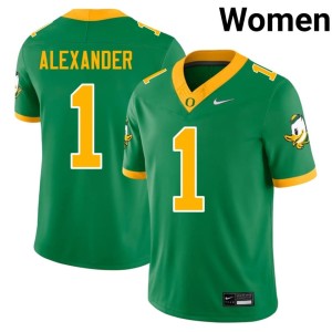 Ducks Womens College Football High School Bear Alexander Green #1 Jerseys 531902-698