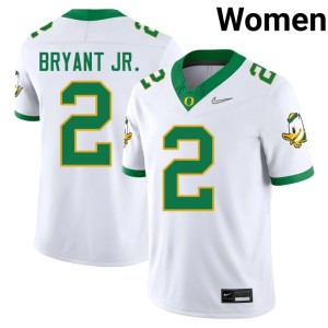 Oregon Ducks #2 Gary Bryant Jr. College Football White NCAA Womens Jerseys 506586-504