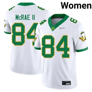 The Ducks White 2026-27 #84 College Football Jovon McRae II Women Jerseys 143554-503
