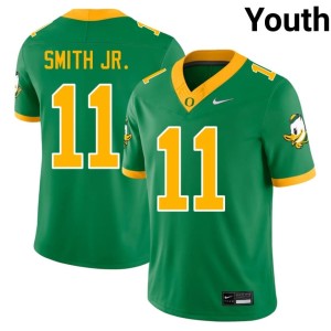 Ducks Game #11 Akili Smith Jr. College Football Youth Green Jersey 453576-501