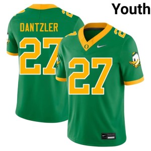 Oregon Ducks Youth Green NCAA Bleu Dantzler College Football #27 Jerseys 552903-342