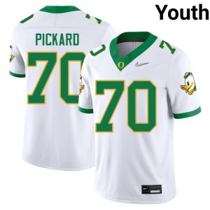 Ducks College Football White Player Youth Charlie Pickard #70 Jerseys 570736-797