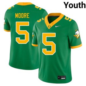 UO Dante Moore Youth #5 Green College Football 2026 Jerseys 852461-542