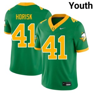 UO NCAA Dutch Horisk Youth College Football Green #41 Jerseys 578552-776