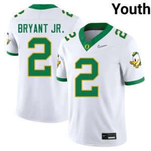 Oregon White College Football Gary Bryant Jr. Official #2 Youth Jersey 176835-161