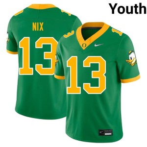 Oregon Gavin Nix Green Youth 2026-27 College Football #13 Jerseys 800985-927