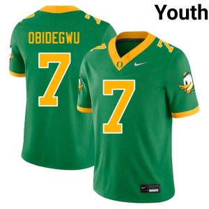 Oregon College Football Green Ify Obidegwu Youth Limited #7 Jersey 813632-745