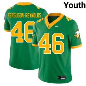 Ducks Youth #46 Alumni Green James Ferguson-Reynolds College Football Jerseys 692038-474