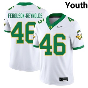 UO Replica White College Football James Ferguson-Reynolds #46 Youth Jerseys 271963-467