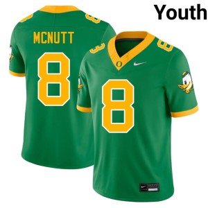 Oregon Ducks Youth 2026 #8 College Football Trey Mcnutt Green Jerseys 692564-473